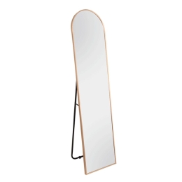 Καθρέπτης Δαπέδου Britt 2210179 40x160cm Gold Mirrors & More Μέταλλο,Γυαλί