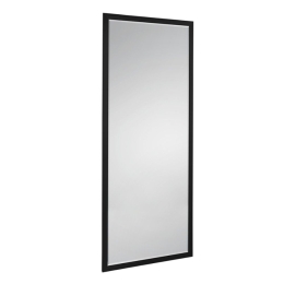 Καθρέπτης Τοίχου Jule 2290302 70x170cm Black Mirrors & More Μέταλλο,Γυαλί
