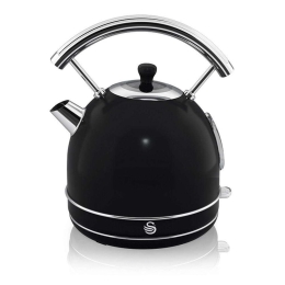 Βραστήρας Retro SK14630BN 1,8Lt 3000W Black Swan Μέταλλο,Πλαστικό