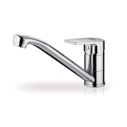 Μπαταρία Κουζίνας Polka 090933101 Chrome Pyramis Μέταλλο