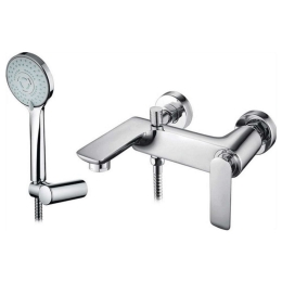 Μπαταρία Μπανιέρας Ermosa 090923901 Chrome Pyramis Μέταλλο