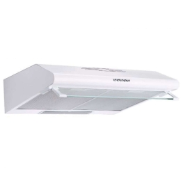 Απορροφητήρας Απλός Essential 60cm (1 Μοτέρ) Με Μεταλλικά Φίλτρα 065029002 White Pyramis Μέταλλο