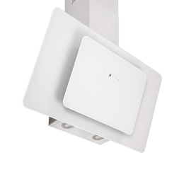 Απορροφητήρας Καμινάδα Fiero 065023301 60cm White Pyramis Γυαλί