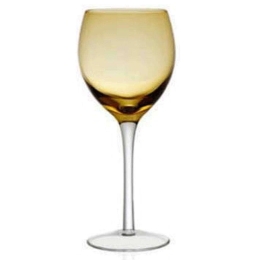Ποτήρι Νερού Κολωνάτο Irid 52.014.53 360ml Amber Cryspo Trio Γυαλί