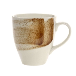 Κούπα Splash 47.700.25 400ml Beige-Brown Cryspo Trio Πορσελάνη