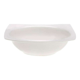 Σαλατιέρα Τετράγωνη Quadro Off 55.300.12 24cm White Cryspo Trio Medium Πορσελάνη