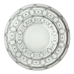 Σερβίτσιο Πιάτα Φαγητού Ovvio (Σετ 20Τμχ) 25.627.40 White-Grey Cryspo Trio 20 τμχ Porcelain