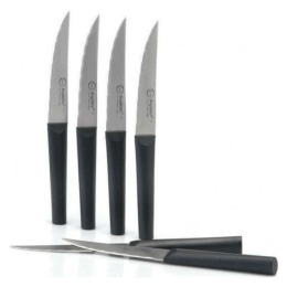 Μαχαίρι Κρέατος Berghoff (Σετ 6Τμχ) 45.030.00 Black Cryspo Trio Ανοξείδωτο Ατσάλι