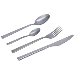 Μαχαιροπίρουνα Durable (Σετ 24Τμχ) 45.562.02 Inox Cryspo Trio 24 τμχ Ανοξείδωτο Ατσάλι
