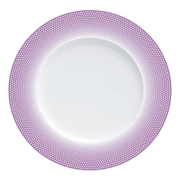 Πιάτο Ρηχό Bonito 24.453.01 Φ27cm Purple Cryspo Trio Πορσελάνη