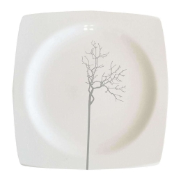 Σερβίτσιο Πιάτα Φαγητού Kyoto (Σετ 72Τμχ) 55.288.30 Grey Cryspo Trio 72 τμχ Πορσελάνη