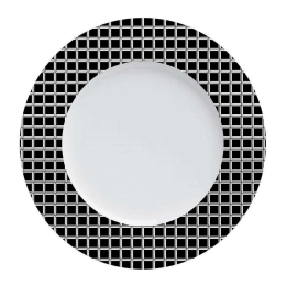 Σερβίτσιο Πιάτα Φαγητού Rubik (Σετ 20Τμχ) 24.460.40 Black Cryspo Trio 20 τμχ Πορσελάνη