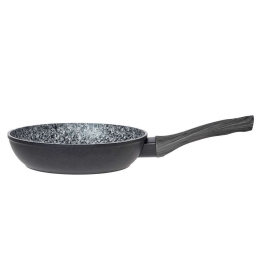 Τηγάνι Αντικολλητικό Granite 70.030.20 Φ20cm Black Cryspo Trio 20cm Αλουμίνιο