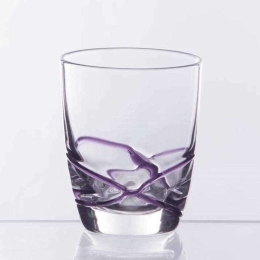 Ποτήρι Ουίσκι X-treme 52.982.51 350ml Amethyst Cryspo Trio Γυαλί