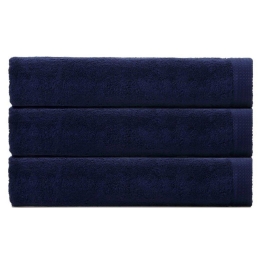 Πετσέτα 02.107.05 Blue Cryspo Trio Σώματος 90x150cm 100% Βαμβάκι