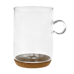 Κούπα 2031 10.031.25 340ml Clear-Natural Cryspo Trio Γυαλί,Φελλός