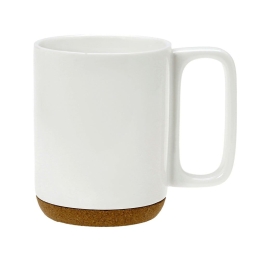 Κούπα 2073 10.073.25 300ml White-Natural Cryspo Trio Πορσελάνη,Φελλός