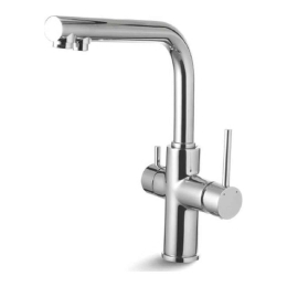 Μπαταρία Κουζίνας A-86C Chrome Praxis Μέταλλο, Κεραμικό