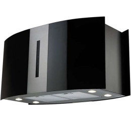 Απορροφητήρας Αναρτούμενος CGI10 230W 90cm Με Κρύσταλλο Black-Chrome Karag Μέταλλο,Γυαλί