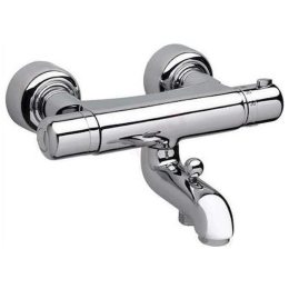 Μπαταρία Μπάνιου Θερμοστατική TA1 Chrome Ferro Ορείχαλκος