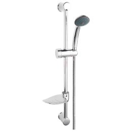 Κολώνα Ντους Με Ράφι Και Τηλέφωνο Simpla N120 Chrome Ferro Ορείχαλκος