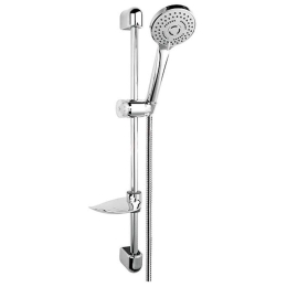 Κολώνα Ντους Με Ράφι Και Τηλέφωνο Tutti N340 Chrome Ferro Ορείχαλκος