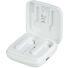 Ακουστικά Bluetooth True Wireless 46956679 White Green Mouse