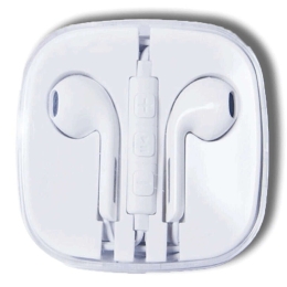 Ακουστικά 3,5mm Connector 46956477 White Green Mouse