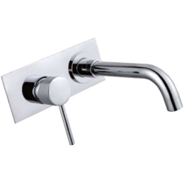 Μπαταρία Νιπτήρος Εντοιχισμού Plakal-In 44-6612 Chrome Gloria Μέταλλο