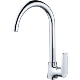 Μπαταρία Κουζίνας America Favore 35-3195 Επικαθήμενη Chrome Gloria Μέταλλο