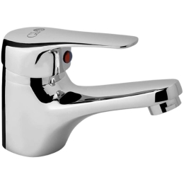 Μπαταρία Νιπτήρος Dema Mix40 13-6008 Πλήρης Chrome Gloria Μέταλλο