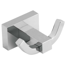 Άγκιστρο Διπλό Siluetta 43-0212 4,5x9,5x7cm Nickel Gloria Ορείχαλκος