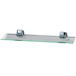 Ραφιέρα Μπάνιου Εταζέρα Hotelia 03-8012 55x12x3,5cm Clear Gloria Γυαλί
