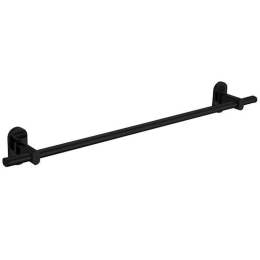 Κρεμάστρα Πετσέτας Μονή America 38-5624 60,4x6,5cm Nerino Black Gloria Μέταλλο