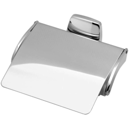 Χαρτοθήκη Με Κάλυμμα Hotelia 03-8027 13x13x6,5cm Nickel Gloria Ψευδάργυρος