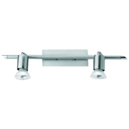 Φωτιστικό Τοίχου-Απλίκα Tip 15-6365 2X50W 47,5x10x12cm Chrome Gloria Μέταλλο