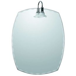 Καθρέπτης Clisis Καρέ 60-6045 60x45cm Clear Gloria Γυαλί