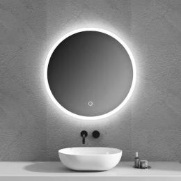 Καθρέπτης Omikron Nova 67-6060 Led Touch 60x60cm Clear Gloria PVC