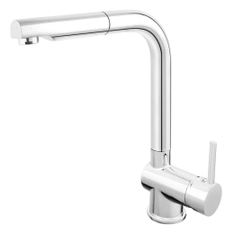 Μπαταρία Κουζίνας Toledo BTD4PO Με Αποσπώμενο Ντους Chrome Ferro Μέταλλο