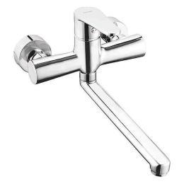 Μπαταρία Κουζίνας Εντοιχισμού Algeo BAG5 Chrome Ferro Μέταλλο