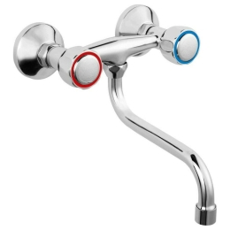 Μπαταρία Κουζίνας Εντοιχισμού Standard BST5 Chrome Ferro Μέταλλο