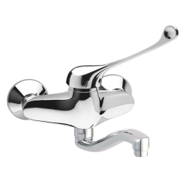Μπαταρία Κουζίνας Εντοιχισμού Για ΑΜΕΑ Padwa BTPM5 Chrome Ferro Μέταλλο