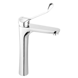 Μπαταρία Νιπτήρος Υψηλή Για ΑΜΕΑ Algeo BAGM2L Chrome Ferro Μέταλλο