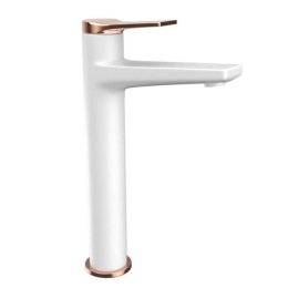 Μπαταρία Νιπτήρος Υψηλή Andare WNW168B73PH-RG White-Pink Karag Μέταλλο