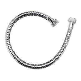 Σπιράλ Τηλεφώνου Ντους 50cm W04 Chrome Ferro Μέταλλο