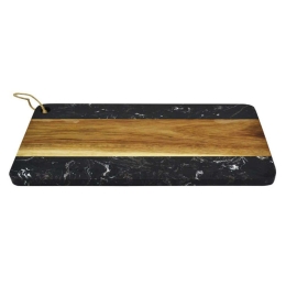 Επιφάνεια Κοπής Ξύλινη 809998 16x35cm Black Ankor Ξύλο