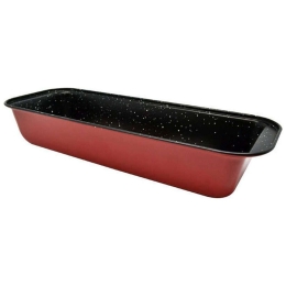 Φόρμα Κέικ Ορθογώνια 810857 30x12,5x6cm Black Ankor Αλουμίνιο