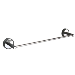 Κρεμάστρα Πετσέτας Optimo 6250 50cm Black-Chrome Karag Ανοξείδωτο Ατσάλι