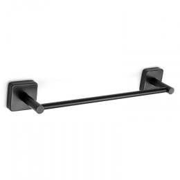 Κρεμάστρα Πετσέτας Quattro 4250 55 50cm Black Karag Ανοξείδωτο Ατσάλι