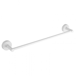 Κρεμάστρα Πετσέτας Uno 1250 66 50cm White Karag Ανοξείδωτο Ατσάλι